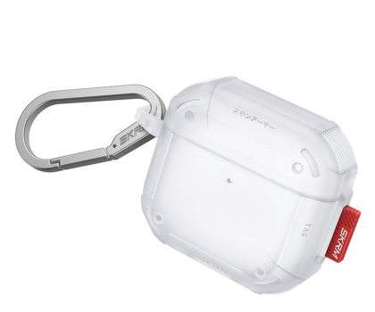 Etui na słuchawki Skinarma Etui Mecha CE do AirPods 4 frost